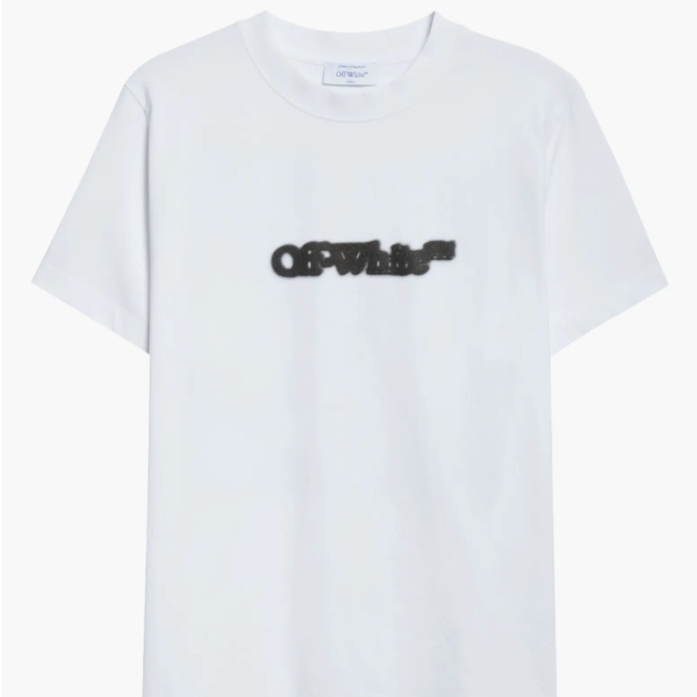 Off-White Short Sleeve Tee - White